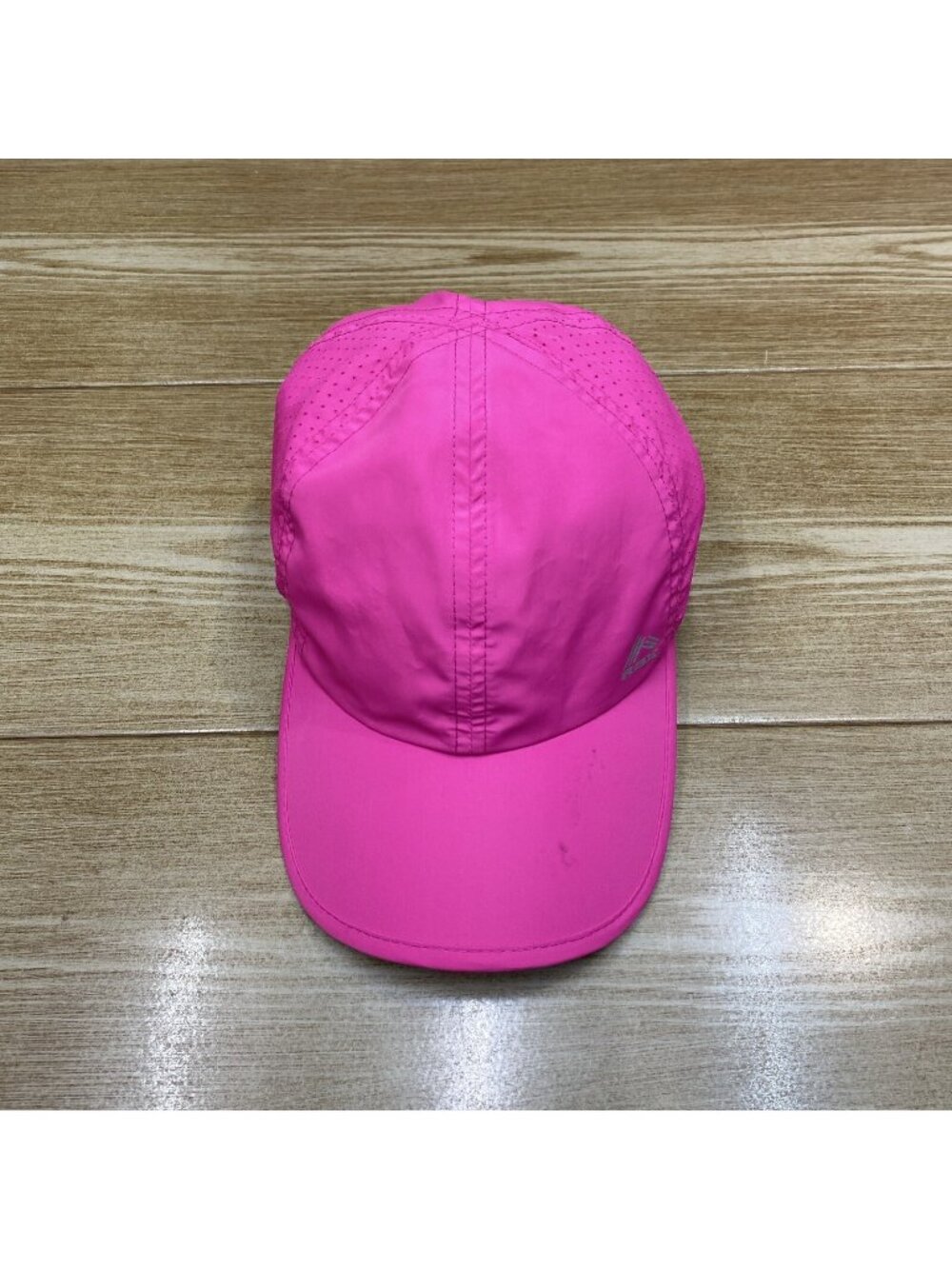 Womens Golf Tennis Cap Pink Hat Reflective Adjustable Stretch Training Running